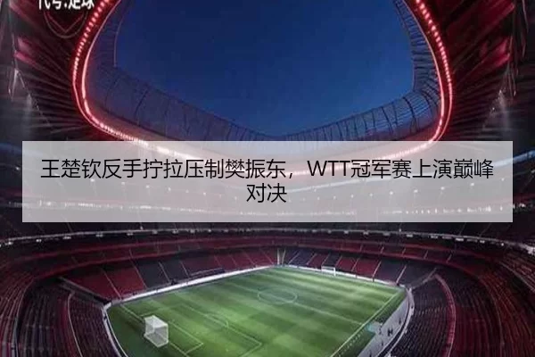 王楚钦反手拧拉压制樊振东，WTT冠军赛上演巅峰对决